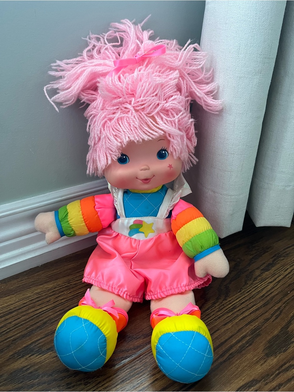 Hallmark 1983 Vintage Original Rainbow Brite Tickled Pink Baby Doll